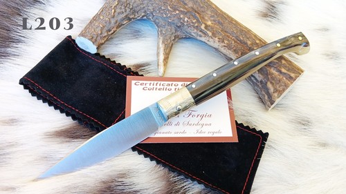 Coltello sardo artigianale - coltello,